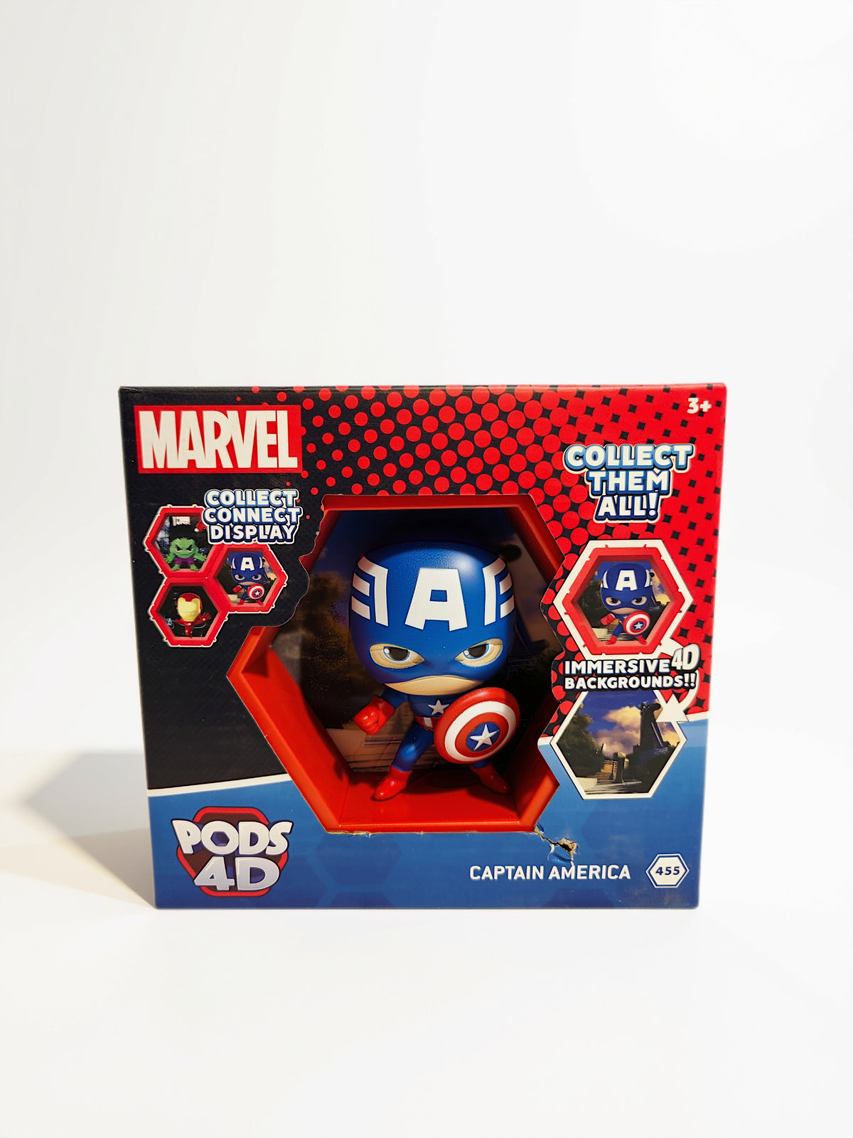 Captain America Marvel Pods 4D