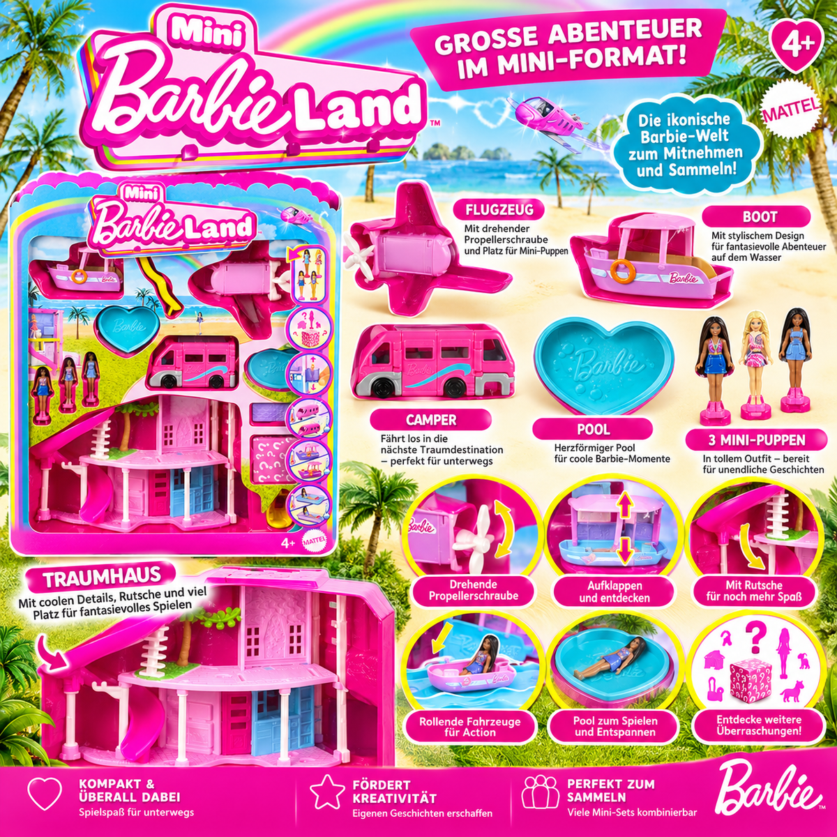 Barbie Mini BarbieLand – Große Abenteuer in einer kleinen Welt!