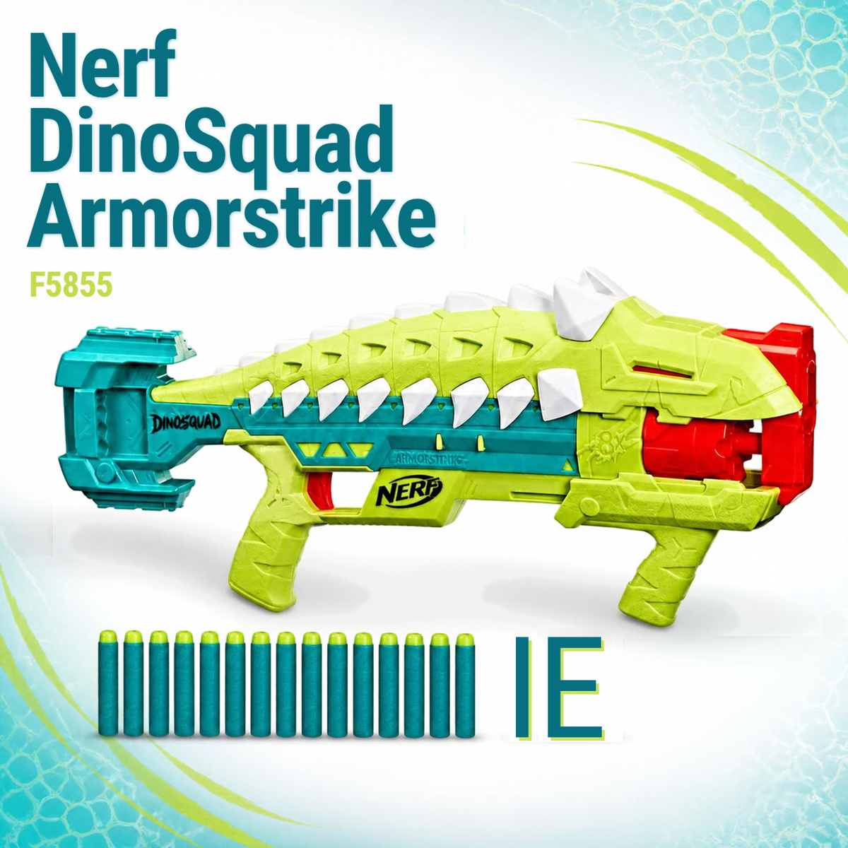 Nerf DinoSquad Armorstrike Dart Blaster