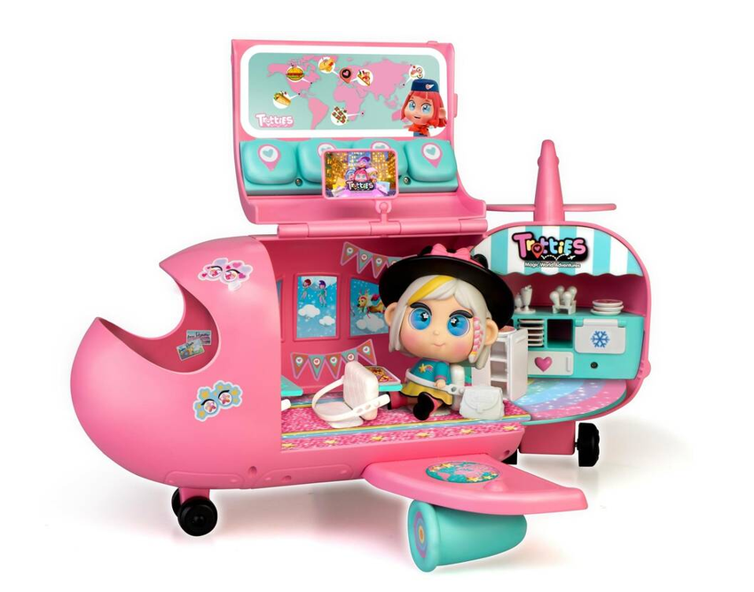 Trotties Chiara Flugzeug Spielset mit Puppe