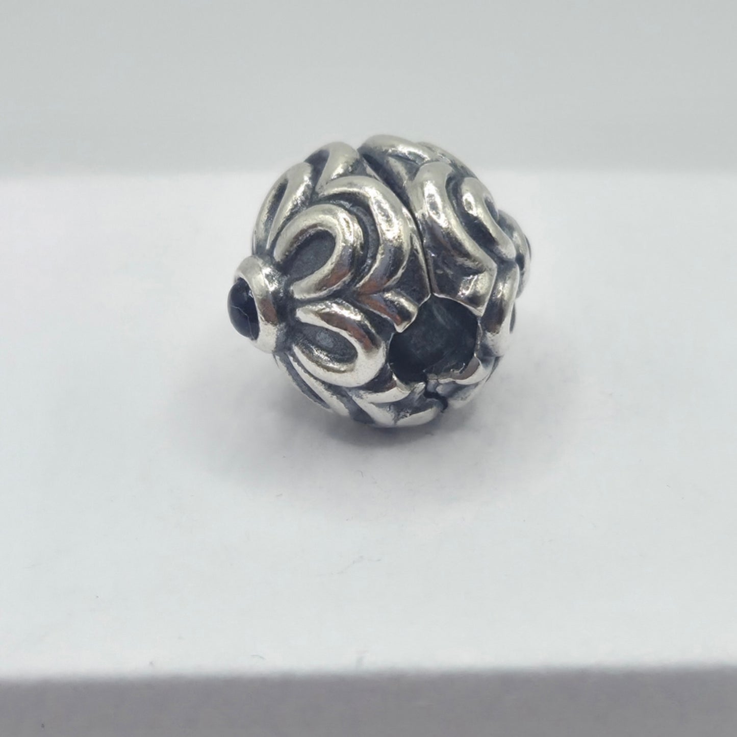 Orignal Pandora Clip Amethyst Blume 790953AM