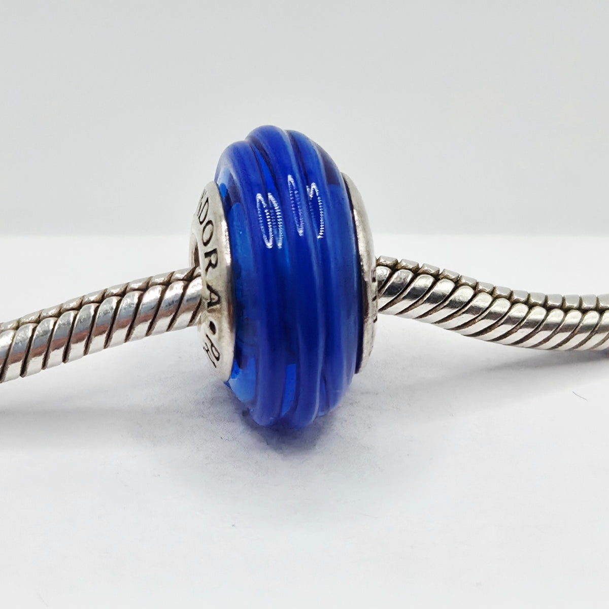 Original Pandora Murano Glas Blau 790612