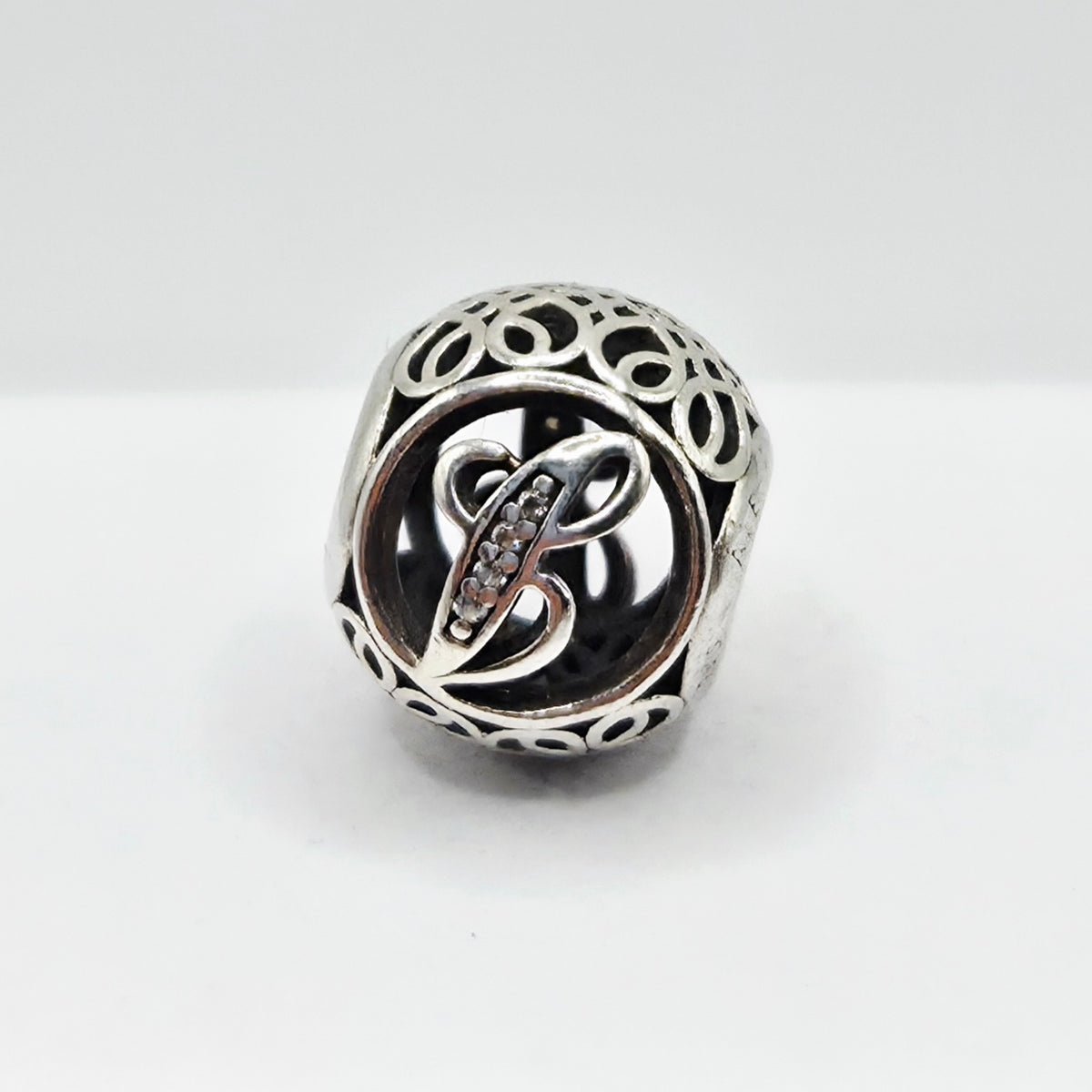 Original Pandora Vintage Buchstabe J 791854CZ