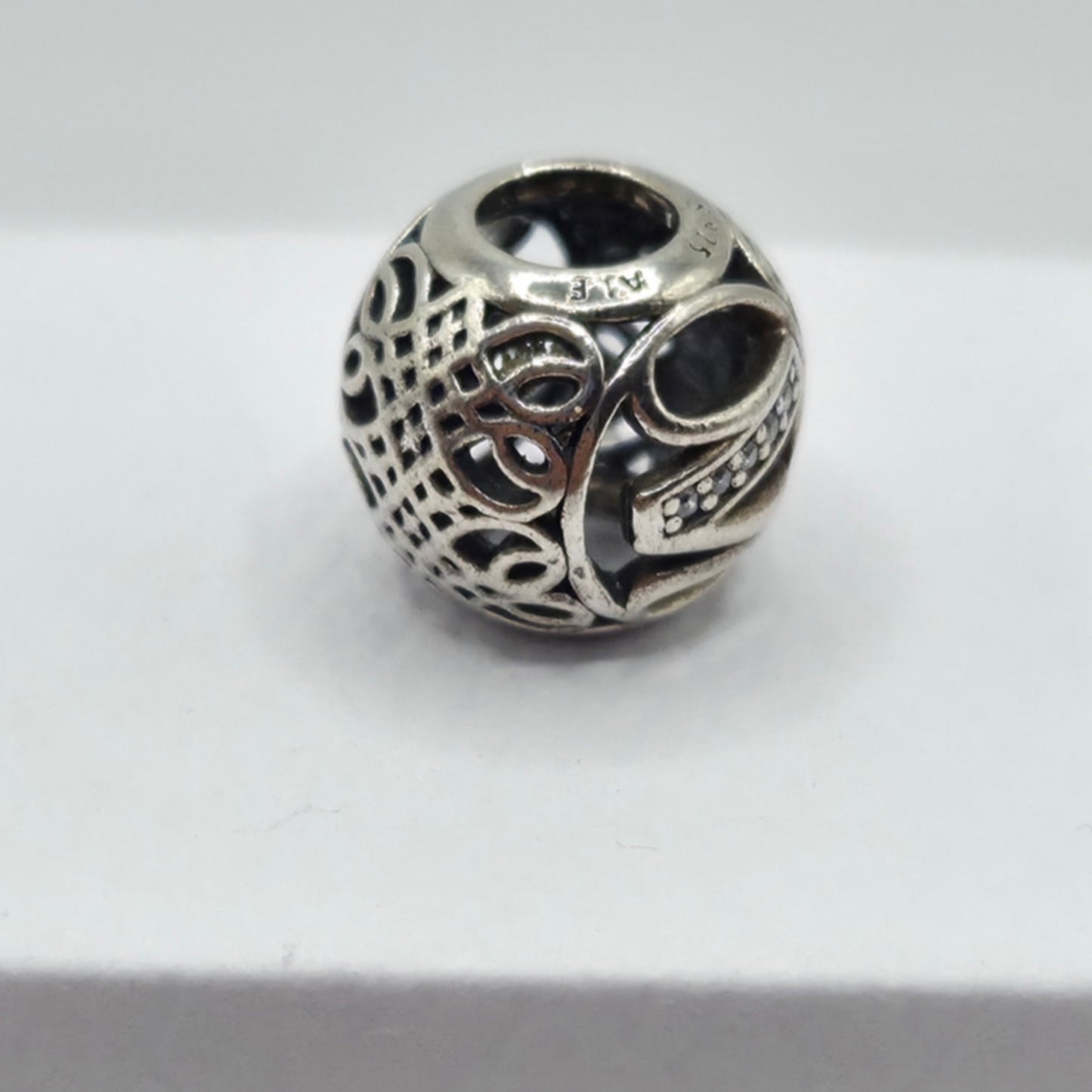 Original Pandora Vintage Buchstabe W 791867CZ