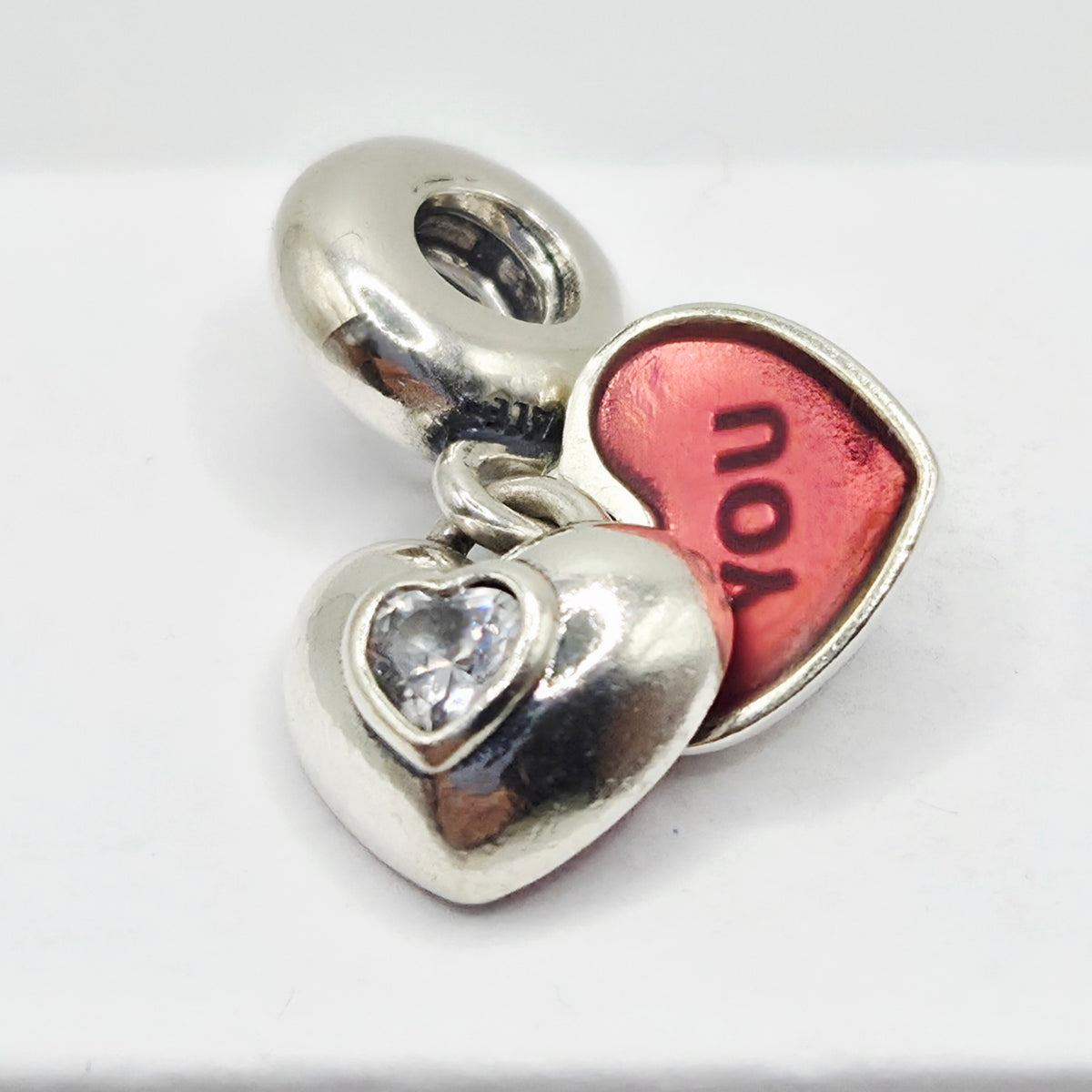 Original Pandora Herz Anhänger Me and You 791244CZ