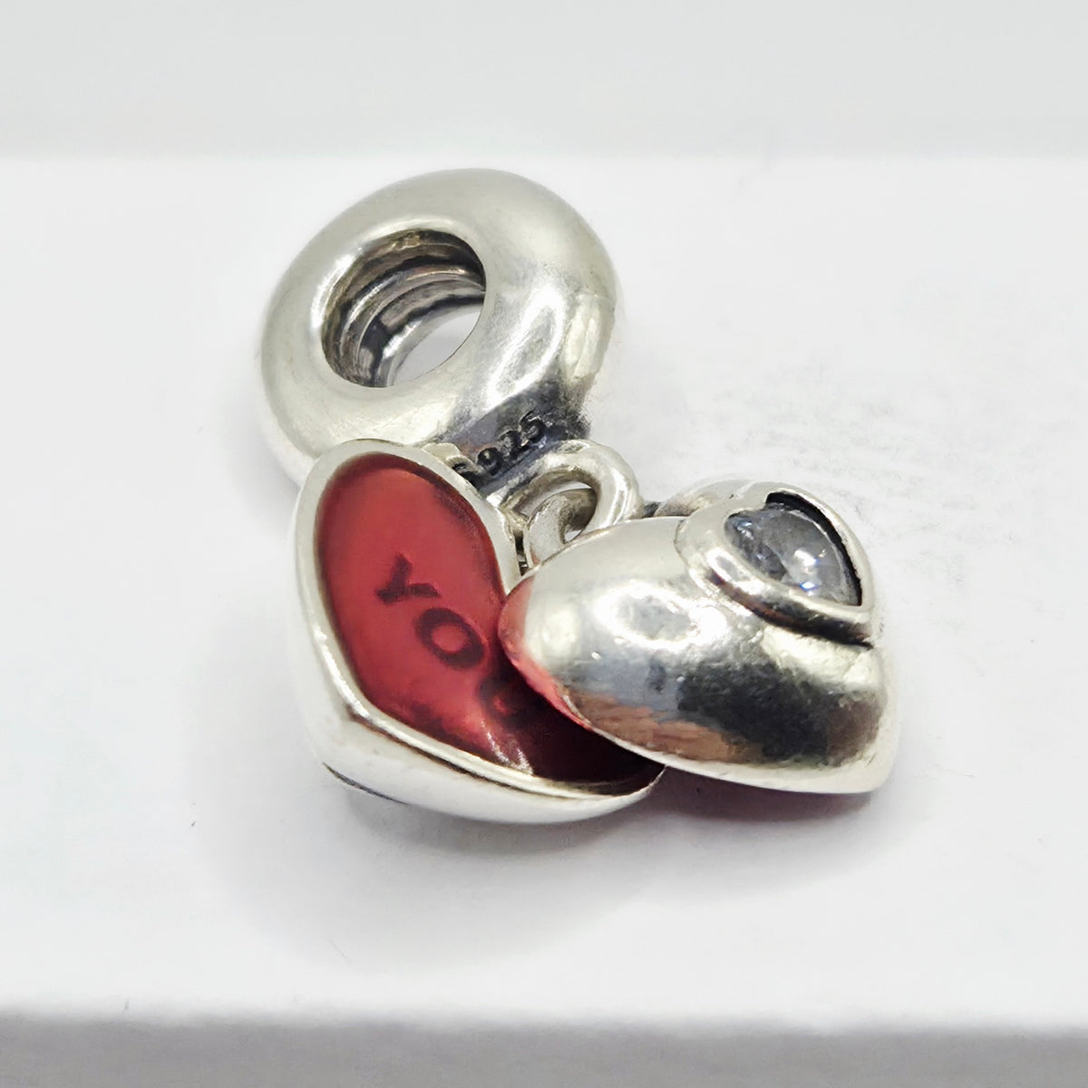 Original Pandora Herz Anhänger Me and You 791244CZ