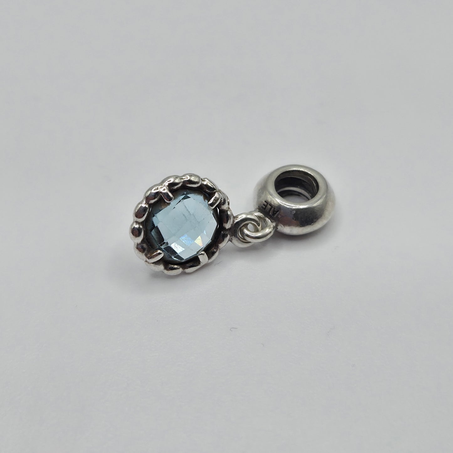 Original Pandora Anhänger blauer Topas 791021BTP