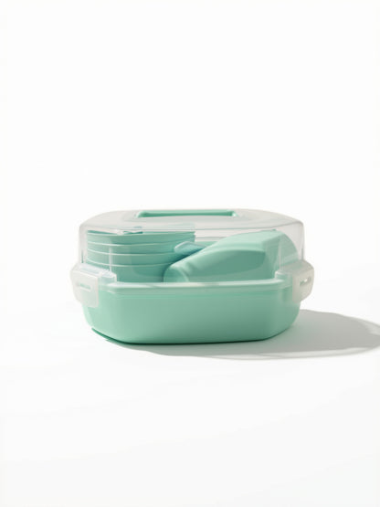 25-teiliges Picknick-Geschirr-Set