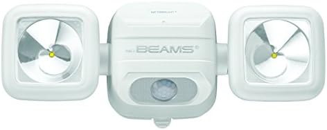 Mr. Beams Batterie-LED-Außenstrahler "MBN3000 NetBright" Weiß vernetzbar mit Bewegungsmelder