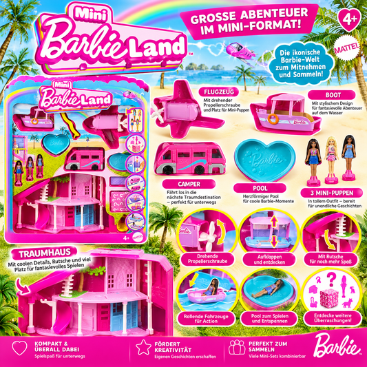 Barbie Mini BarbieLand – Große Abenteuer in einer kleinen Welt!