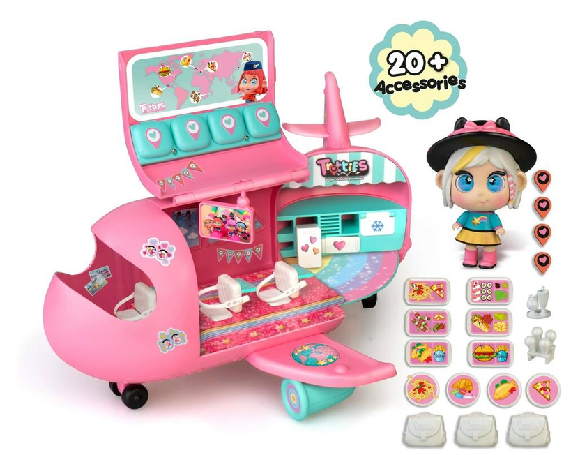 Trotties Chiara Flugzeug Spielset mit Puppe