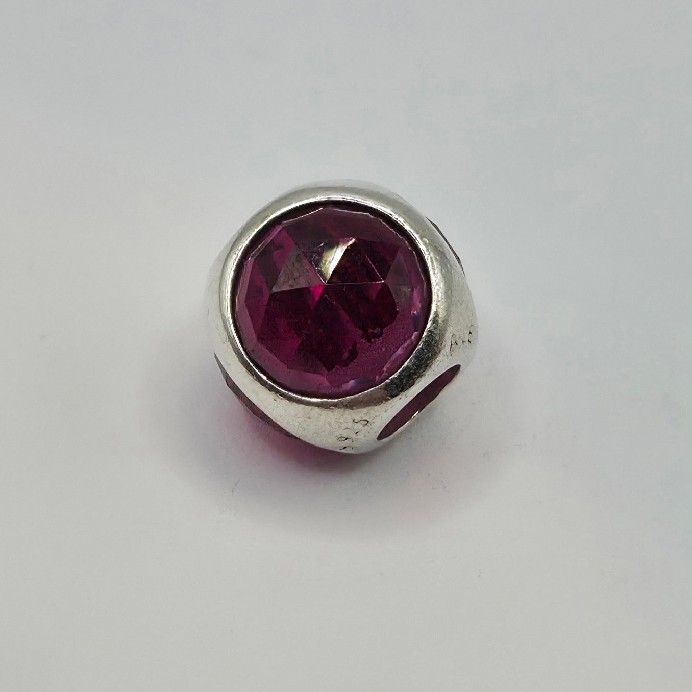 Original Pandora Strahlender Tropfen Kirschrot 792095NCC