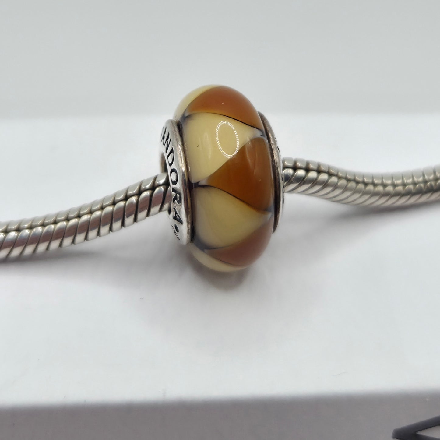 Original Pandora Murano Glas Bernstein 790638