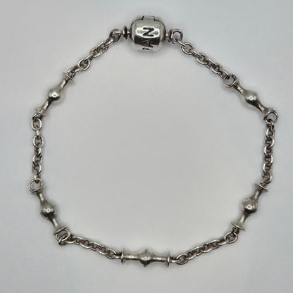 Original Pandora 5 Clips Armband 19 cm