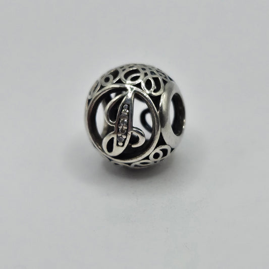 Original Pandora Vintage Buchstabe J 791854CZ