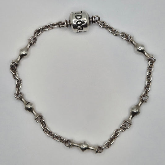 Original Pandora 5 Clips Armband 19 cm