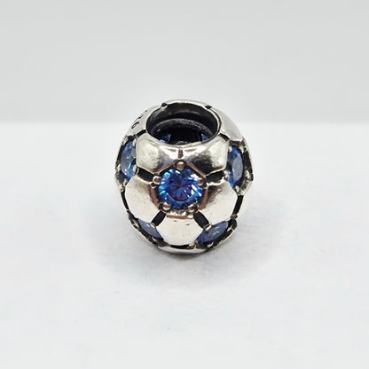 Original Pandora Fussball Blau 790444CZB