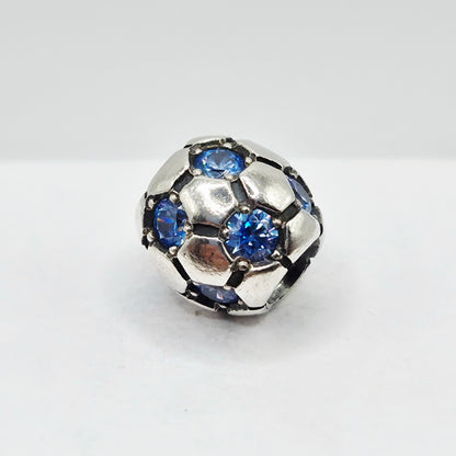 Original Pandora Fussball Blau 790444CZB
