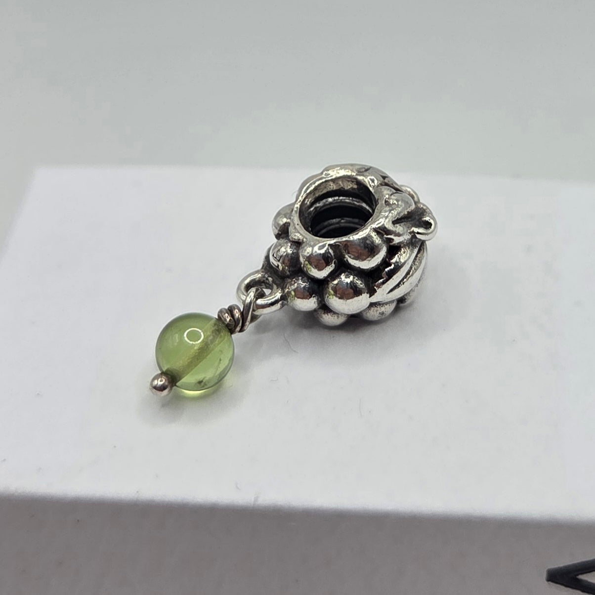Original Pandora Weintraube Peridot 790481