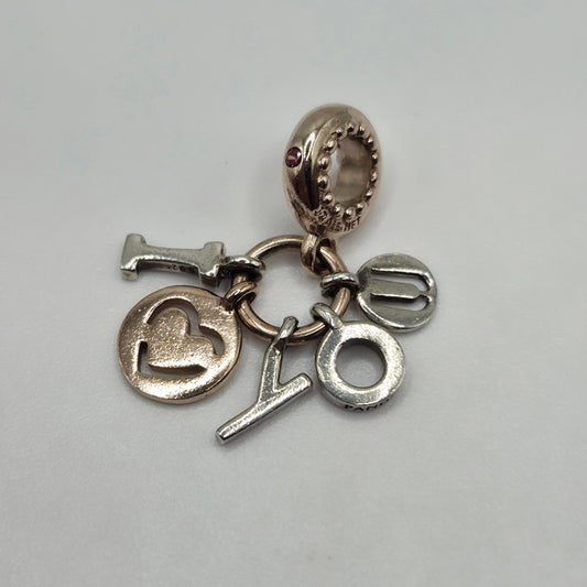 Original Pandora I Love You Dangle 786596CZR
