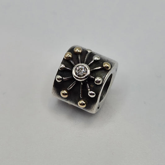 Original Pandora Wüstenstern Bicolor Gold 790188CZ