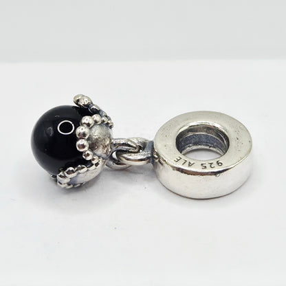 Original Pandora Onyx Anhänger Tropfen 790379O