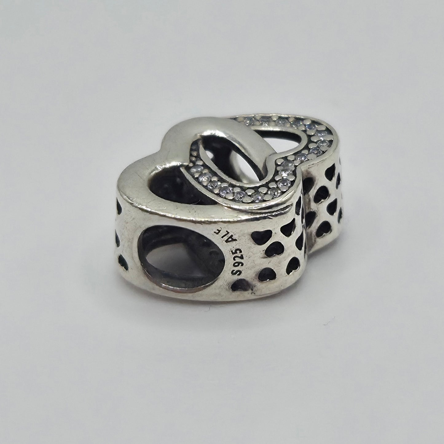 Original Pandora verschlungene Herzen 791880CZ