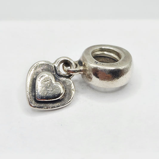Original Pandora Anhänger Doppelherz 790383