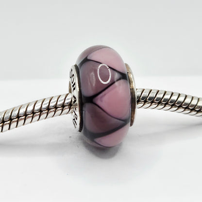 Original Pandora Murano Glas Lila 790635