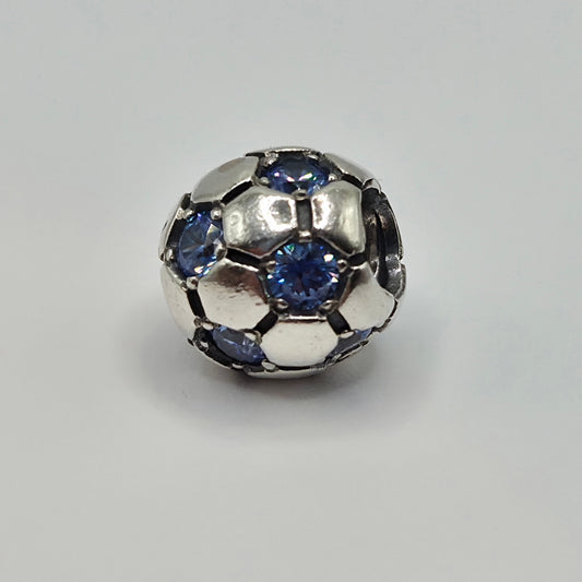 Original Pandora Fussball Blau 790444CZB