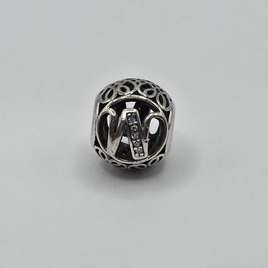 Original Pandora Vintage Buchstabe W 791867CZ
