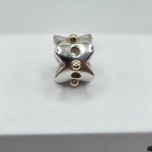 Original Pandora Eyelet Lace Bicolor Gold 790326