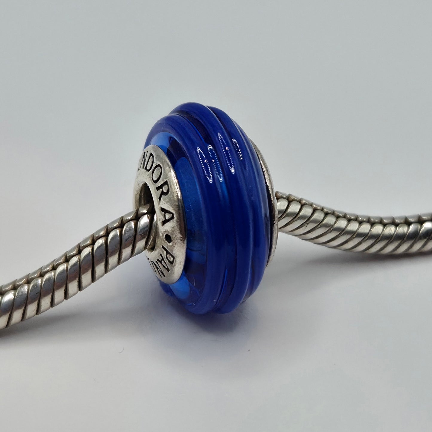 Original Pandora Murano Glas Blau 790612