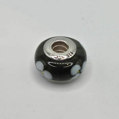 Original Pandora Murano Glas weisse Blume 790604