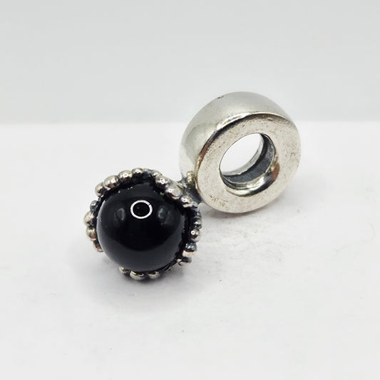 Original Pandora Onyx Anhänger Tropfen 790379O