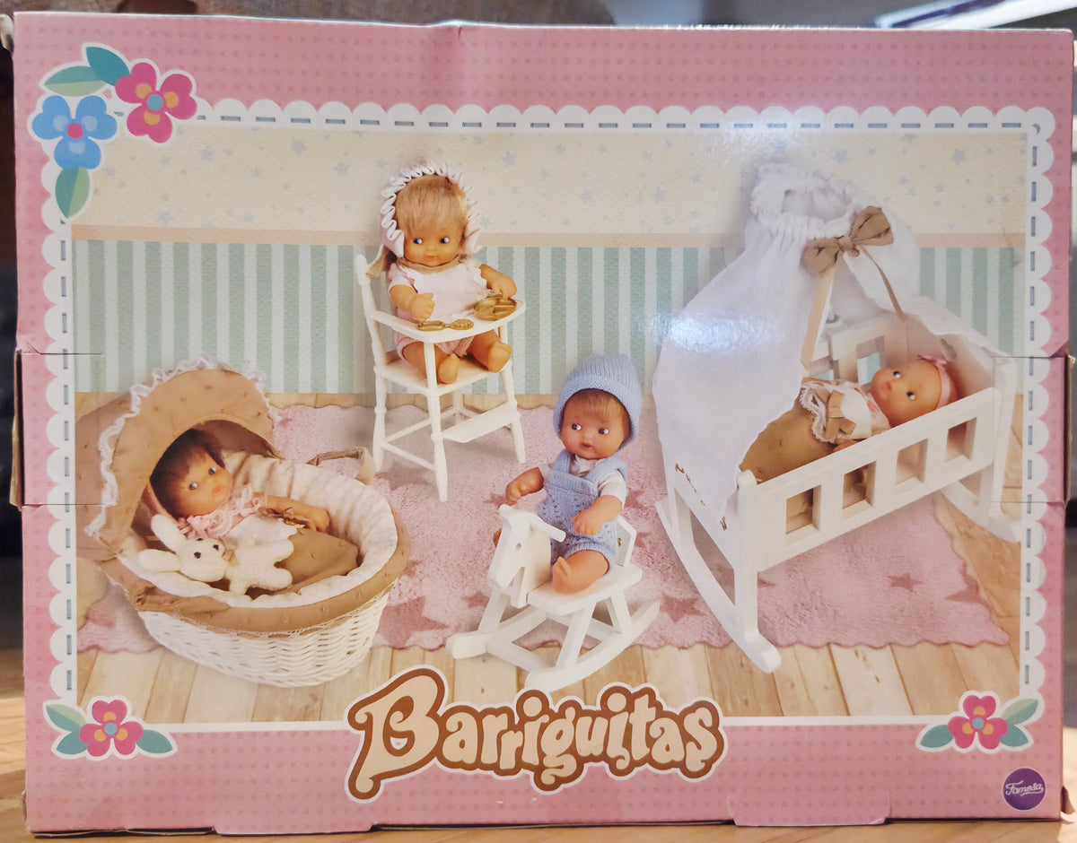 Barriguitas Kinderbett Set mit Hochstuhl