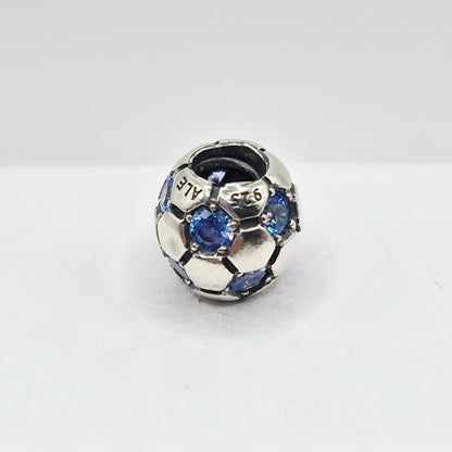 Original Pandora Fussball Blau 790444CZB