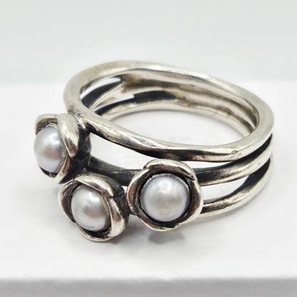 Original Pandora Ring Drei Wünsche 190606GP 50 mm
