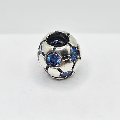 Original Pandora Fussball Blau 790444CZB