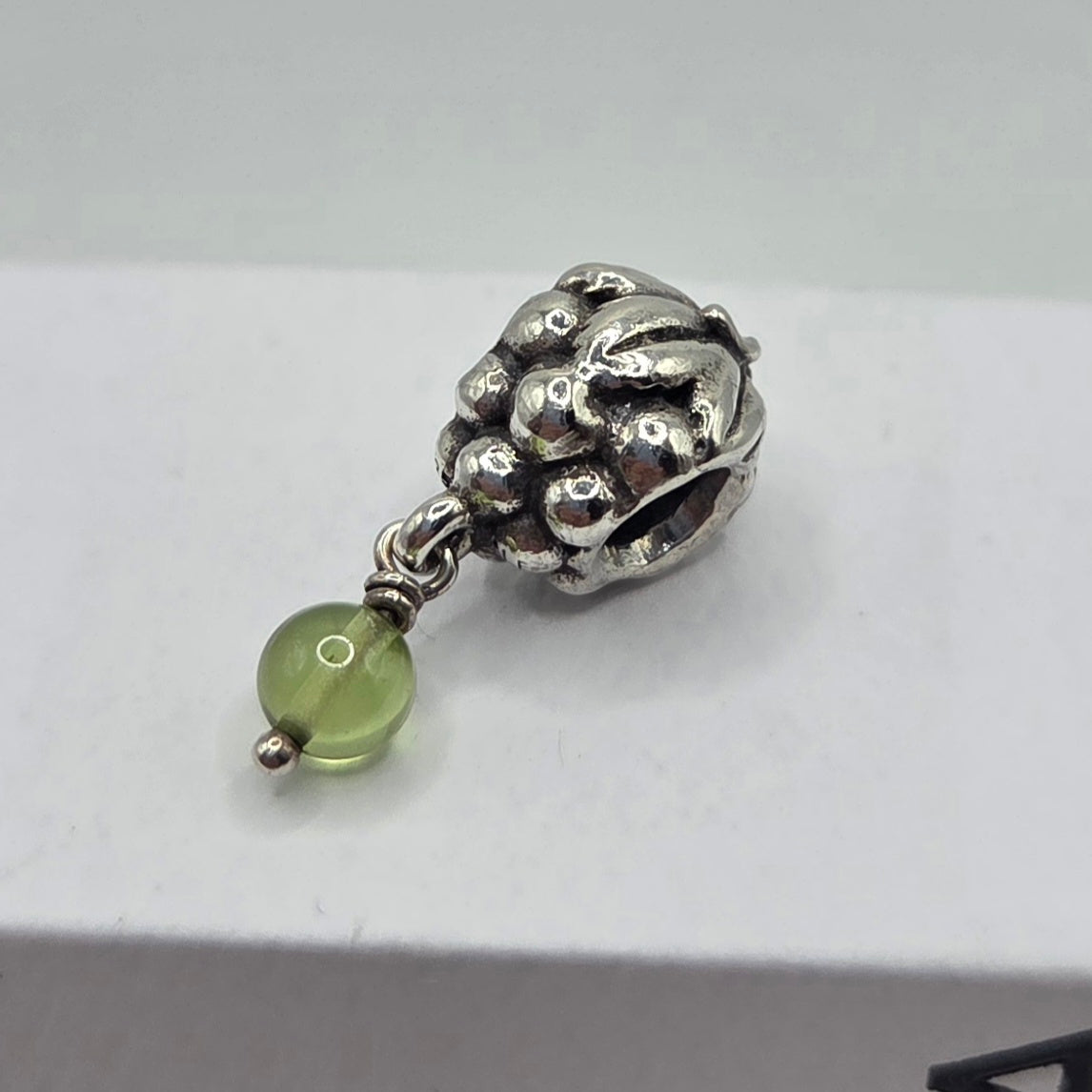 Original Pandora Weintraube Peridot 790481