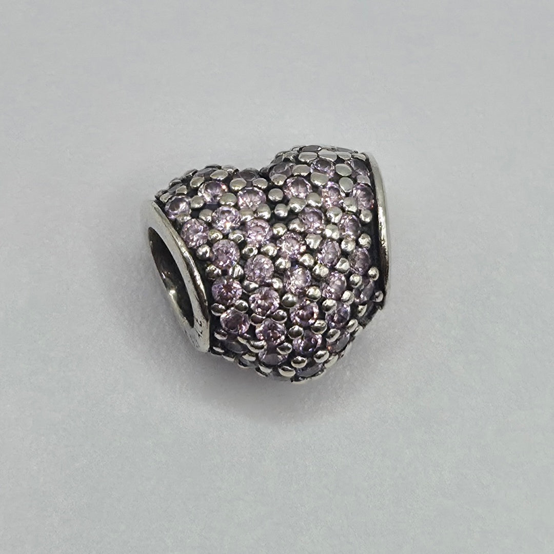 Original Pandora Pave Herz Rosa 791052PCZ