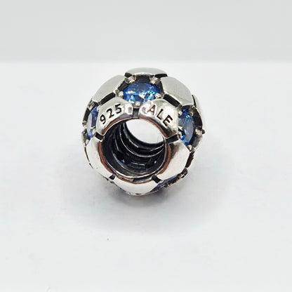 Original Pandora Fussball Blau 790444CZB