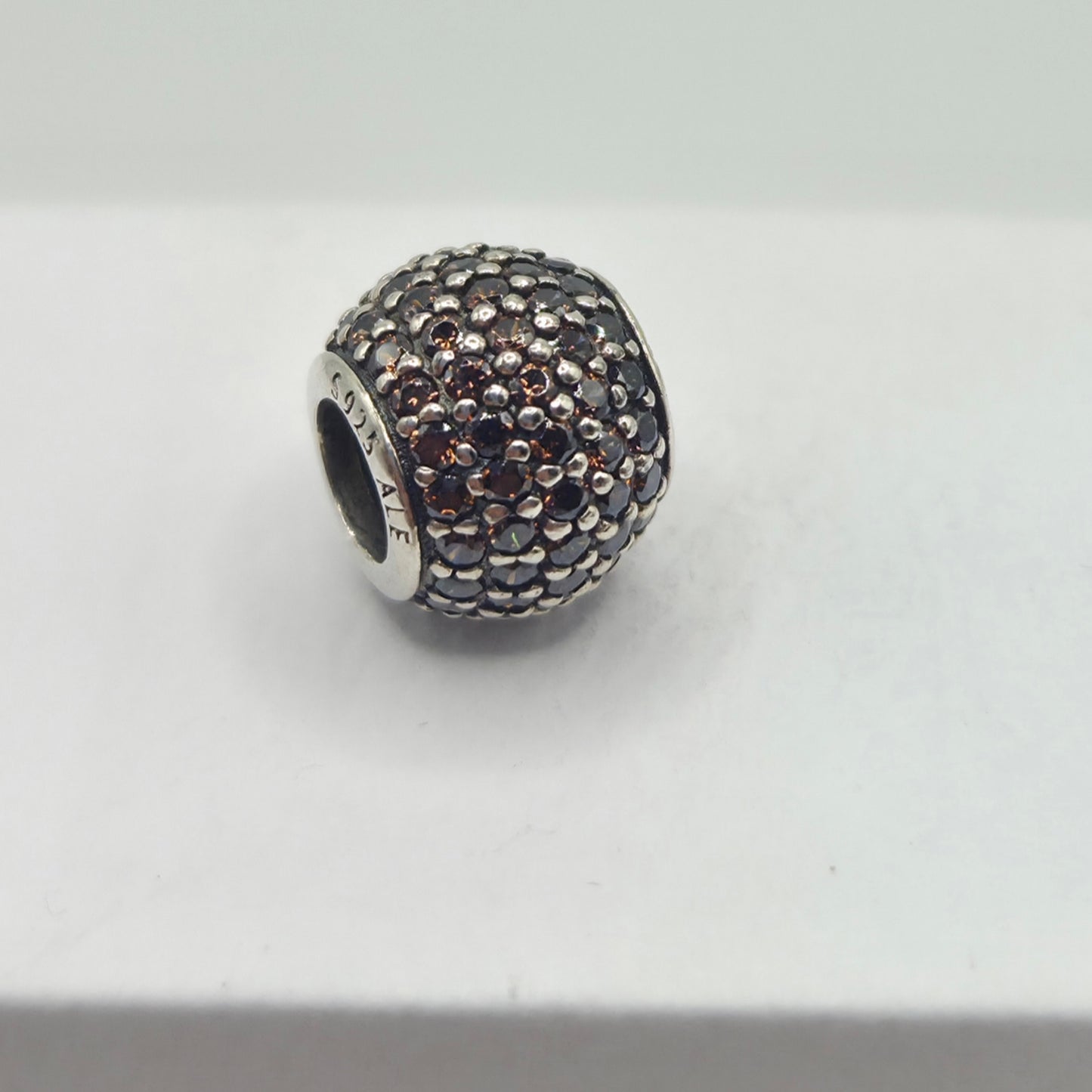 Original Pandora Pave Kugel Braun 791051BCZ