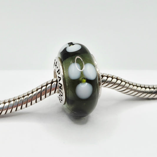 Original Pandora Murano Glas Blume 790604