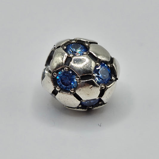 Original Pandora Fussball Blau 790444CZB