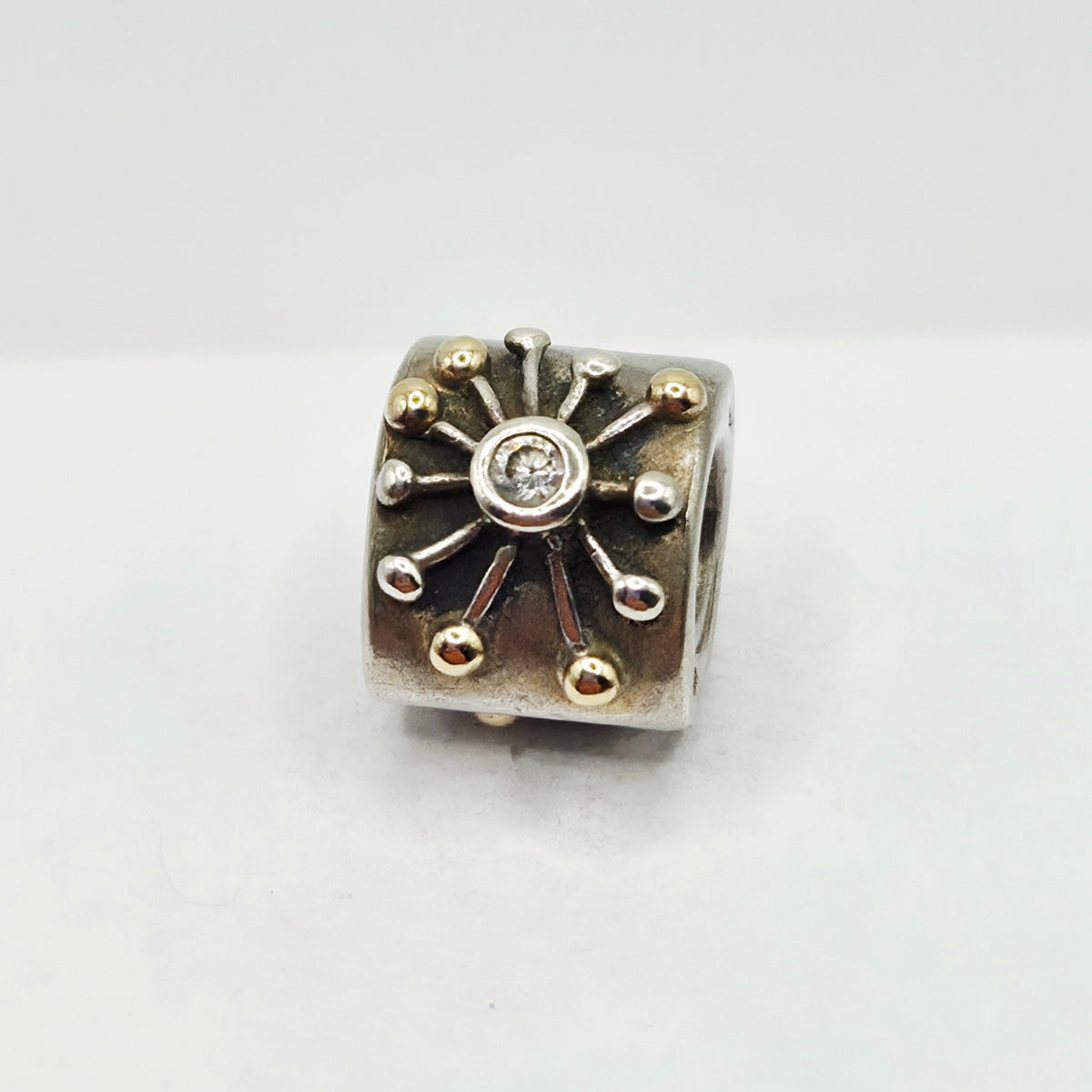 Original Pandora Wüstenstern Bicolor Gold 790188CZ