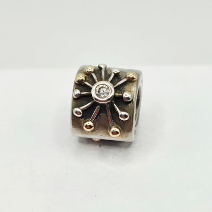 Original Pandora Wüstenstern Bicolor Gold 790188CZ