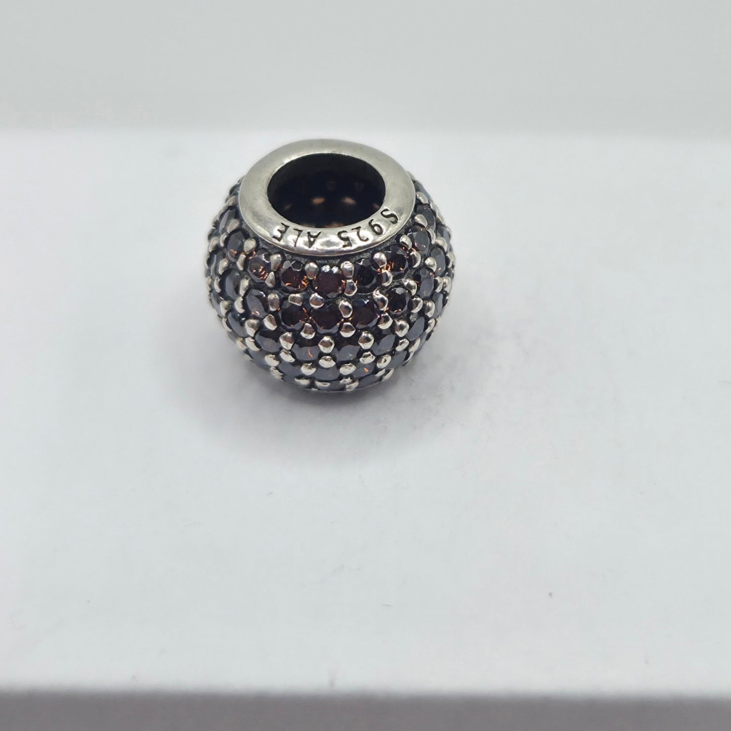 Original Pandora Pave Kugel Braun 791051BCZ