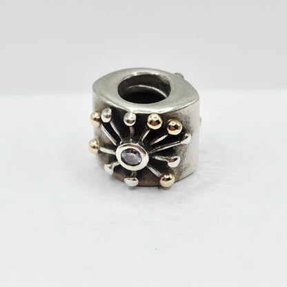 Original Pandora Wüstenstern Bicolor Gold 790188CZ