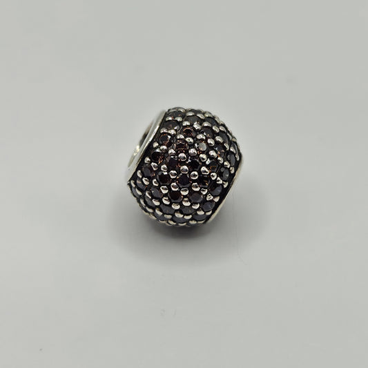 Original Pandora Pave Kugel Braun 791051BCZ